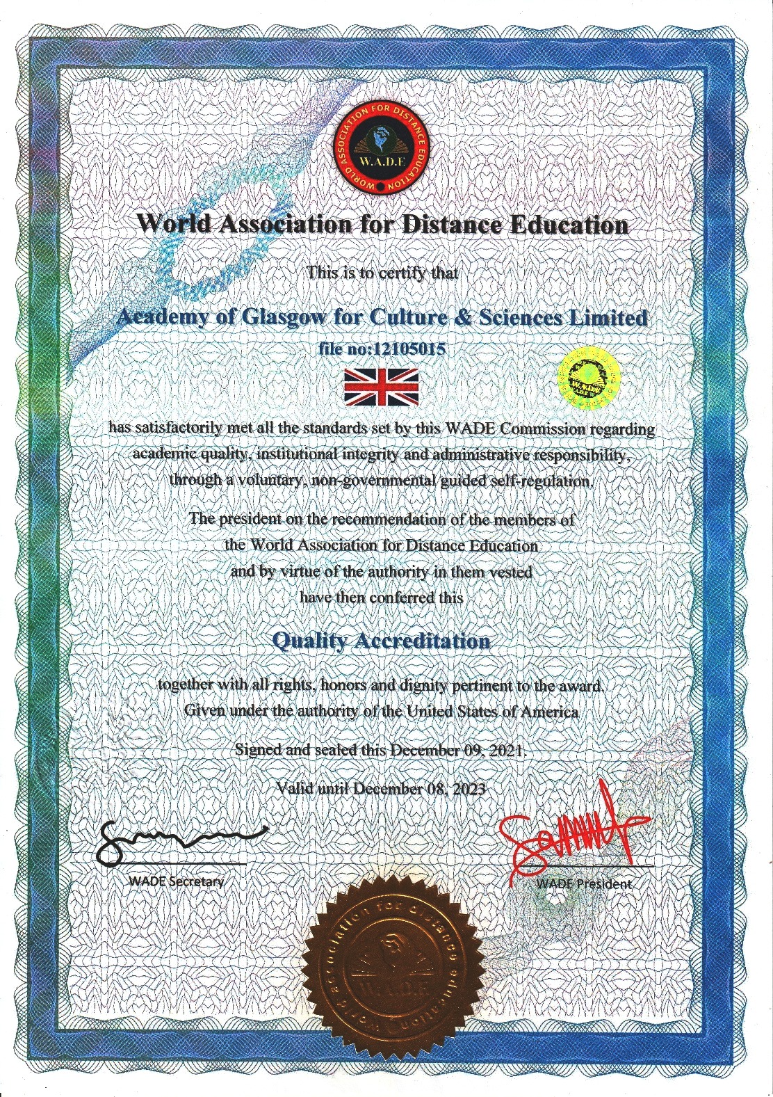 Education Quality Certifications